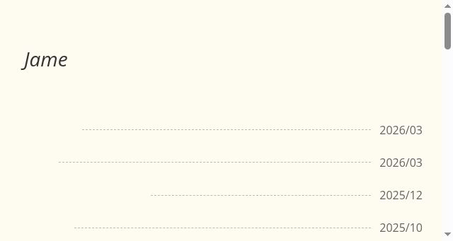 Screenshot of jame.work