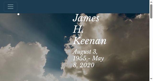 Screenshot of jameshkeenan.com