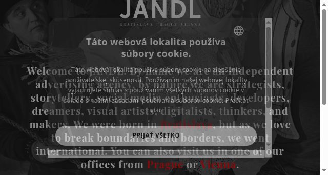 Screenshot of jandlagency.com
