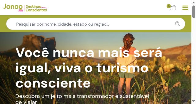 Screenshot of janoo.com.br