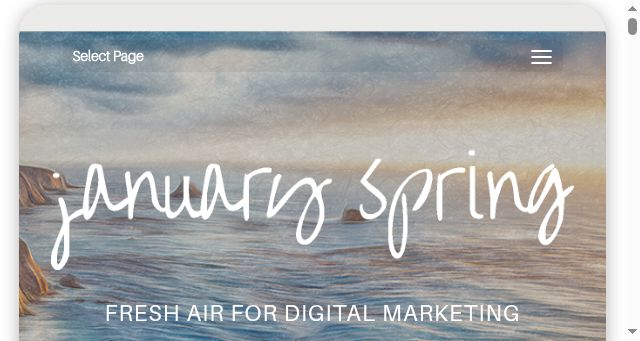 Screenshot of januaryspring.com