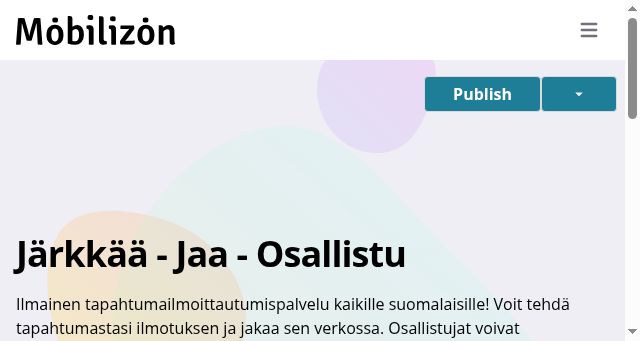 Screenshot of jarkkaa.fi