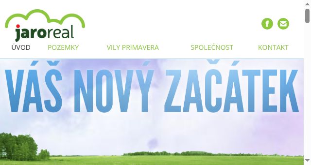 Screenshot of jaroreal.cz