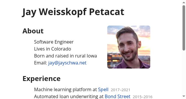 Screenshot of jayschwa.net