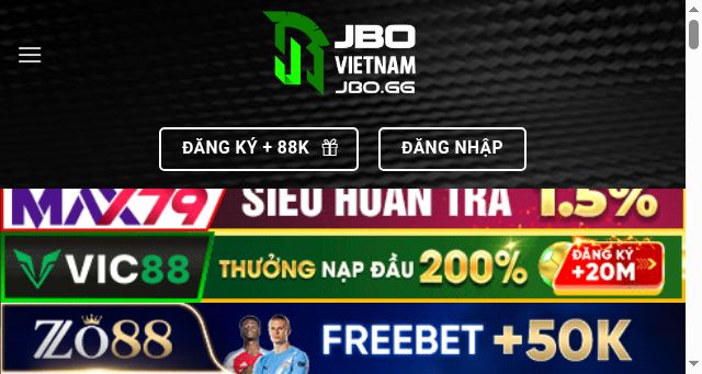 Screenshot of jbo.gg