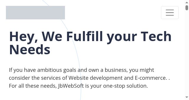 Screenshot of jbwebsoft.com