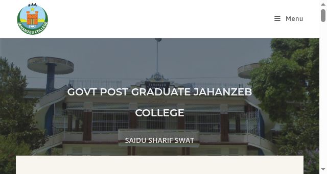 Screenshot of jc.edu.pk
