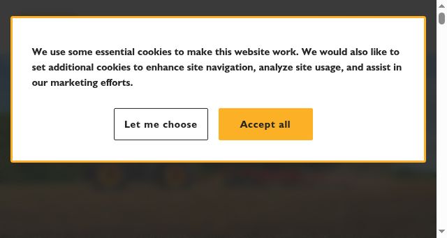 Screenshot of jcb.com