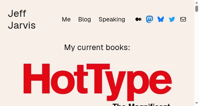 Screenshot of jeffjarvis.com