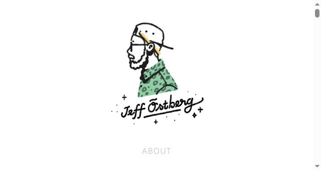 Screenshot of jeffostberg.se