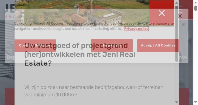 Screenshot of jeni.be