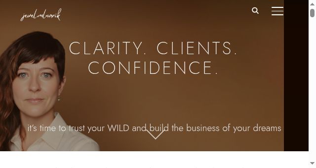 Screenshot of jewelmlnarik.com