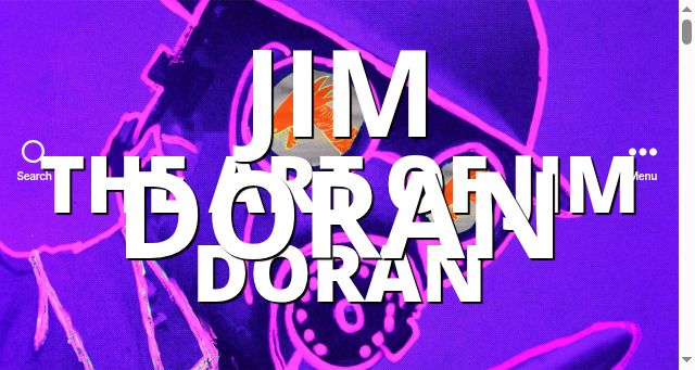 Screenshot of jimdoran.art