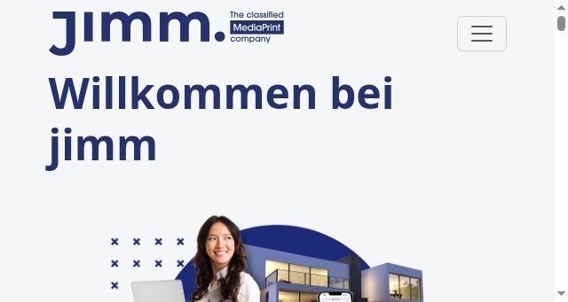 Screenshot of jimm.at