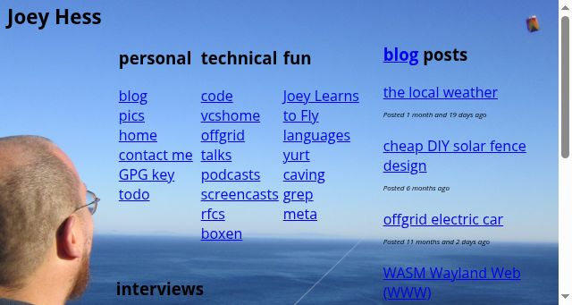 Screenshot of joeyh.name