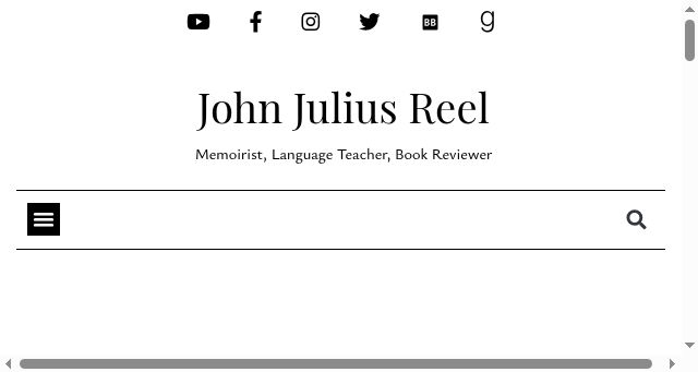 Screenshot of johnjuliusreel.com