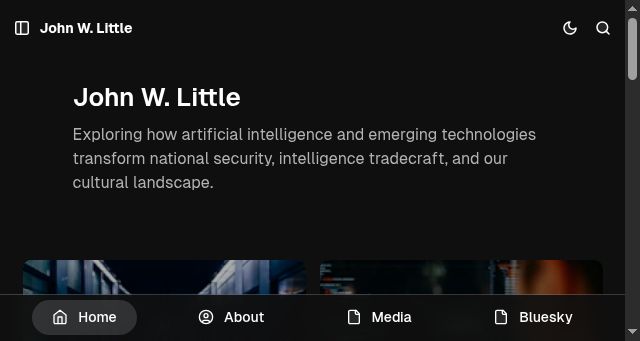 Screenshot of johnwlittle.com