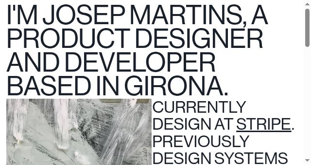 Screenshot of josepmartins.com