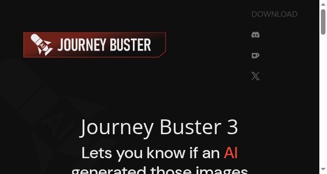 Screenshot of journeybuster.com