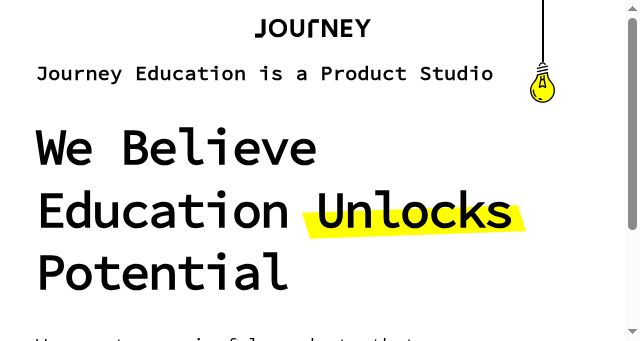 Screenshot of journeyedu.co