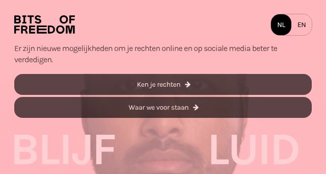 Screenshot of jouwplatformrechten.nl