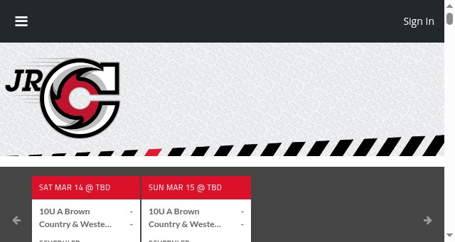 Screenshot of jrcyclones.com