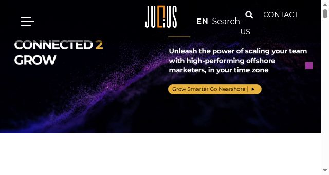 Screenshot of julius2grow.com