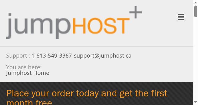 Screenshot of jumphost.ca