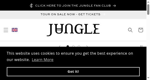 Screenshot of junglejunglejungle.com