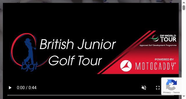 Screenshot of juniorgolftour.co.uk