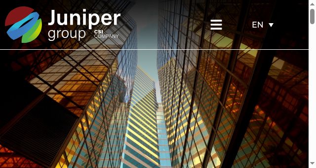 Screenshot of juniper-group.com