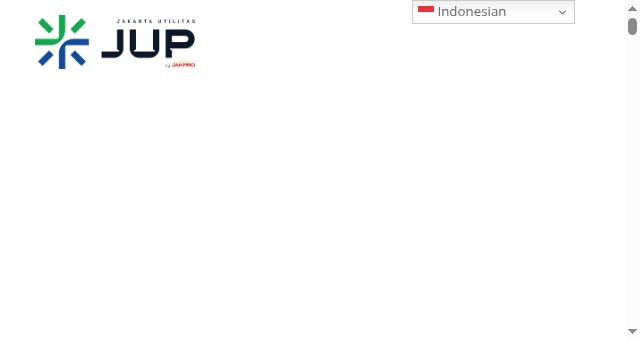 Screenshot of jup.co.id