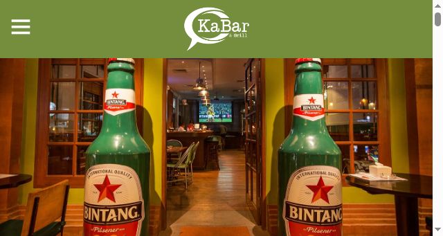 Screenshot of kabar-bali.com