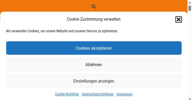 Screenshot of kachelofenverband.at