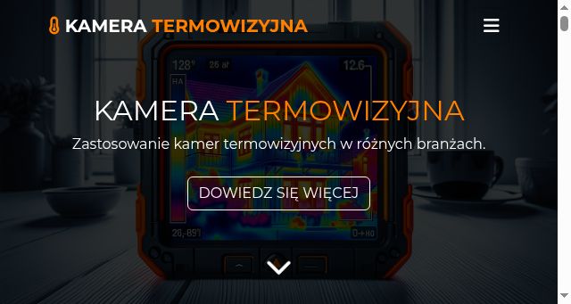 Screenshot of kameratermowizyjna.eu