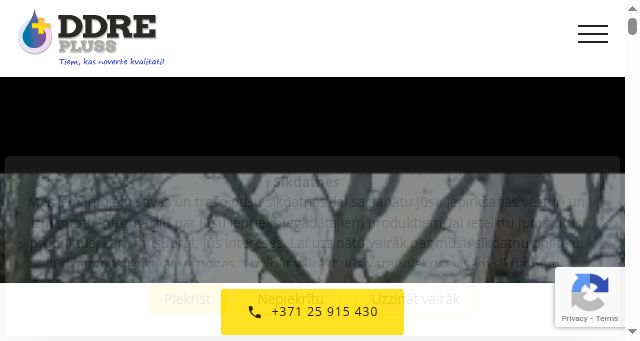 Screenshot of kanalizacijasserviss.lv