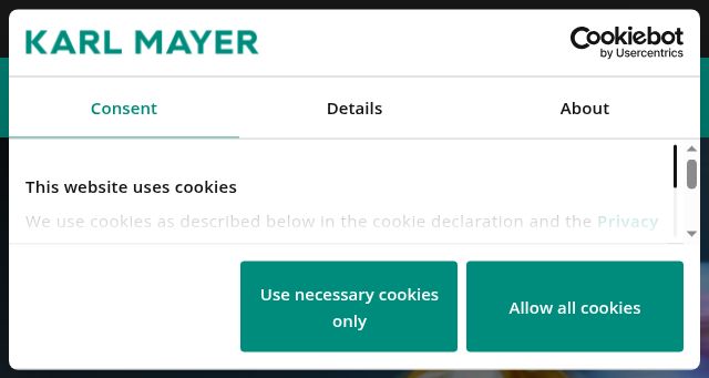 Screenshot of karlmayer.com