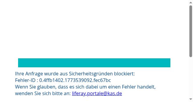 Screenshot of kas.de