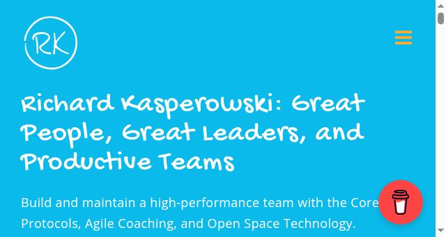 Screenshot of kasperowski.com