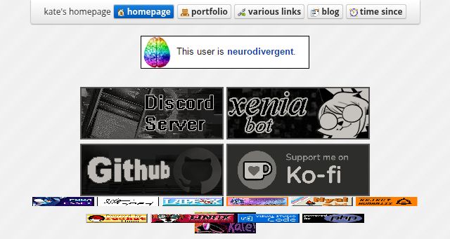 Screenshot of kate.pet