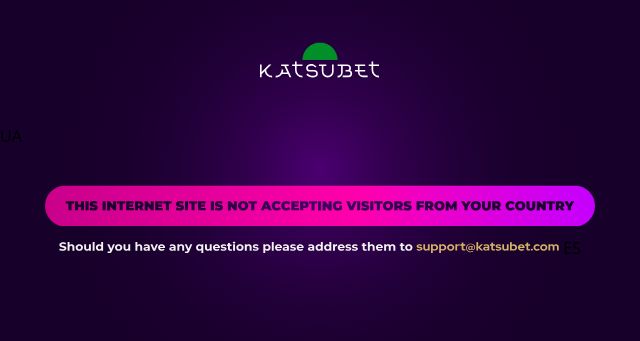Screenshot of katsubet.com