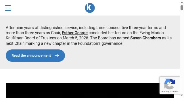 Screenshot of kauffman.org