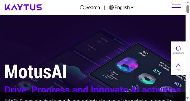 Screenshot of kaytus.com