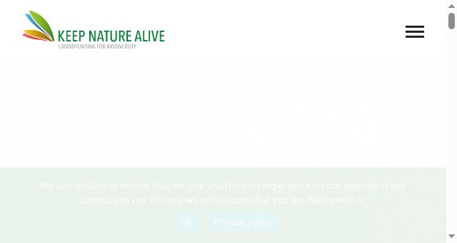 Screenshot of keepnaturealive.de