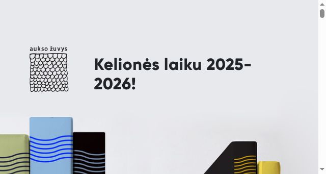 Screenshot of keliautojailaiku.lt