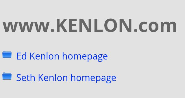Screenshot of kenlon.com