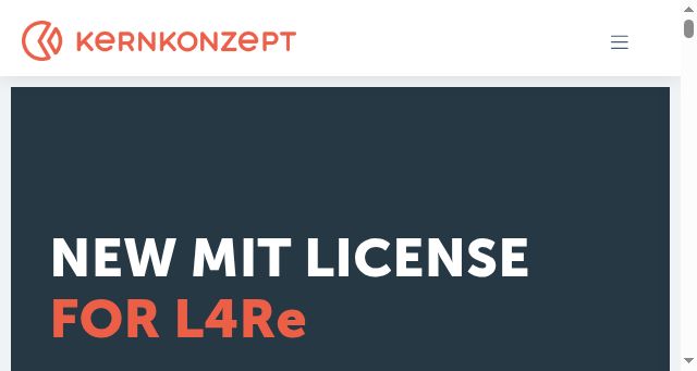 Screenshot of kernkonzept.com