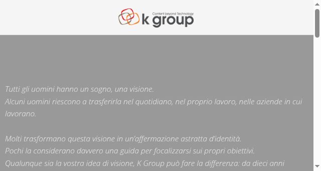 Screenshot of kgroup.eu