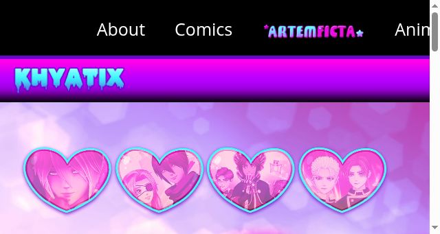 Screenshot of khyatix.com