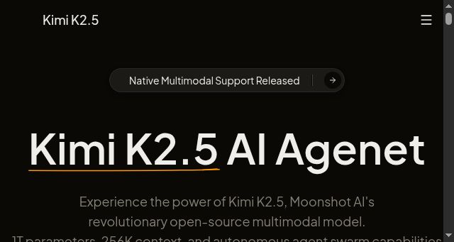 Screenshot of kimik25.com
